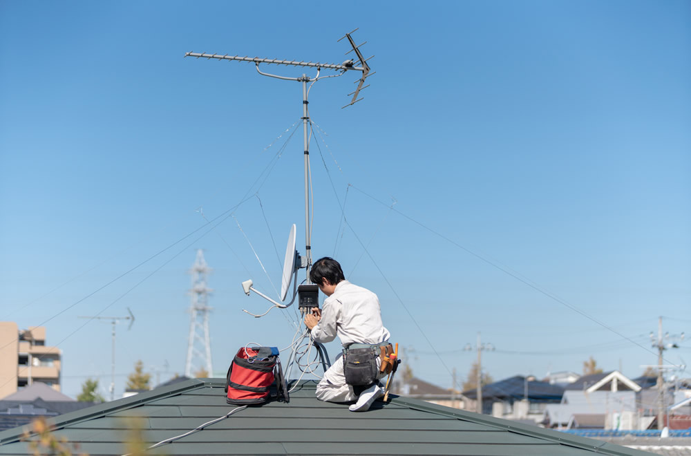 アンテナ工事